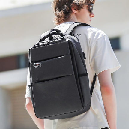 Business computer bag student bag new simple usb charging backpack men's and women's leisure backpack custom logo