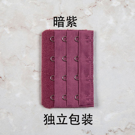 [Free Shipping for Orders] Three Rows of Four Buttons/Four-Breasted Bra Extension Buckle Intimates Extension Buckle Individually Packaged Export