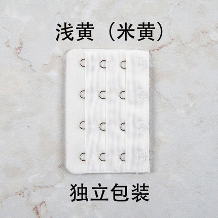 [Free Shipping for Orders] Three Rows of Four Buttons/Four-Breasted Bra Extension Buckle Intimates Extension Buckle Individually Packaged Export