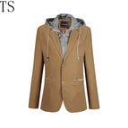 Removable hooded khaki / 6XL
