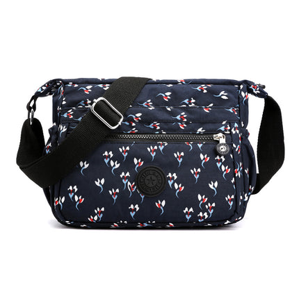 Baigou Supply Women's Nylon Shoulder Bag Casual Lightweight Large Capacity Mom Casual Bag Fashionable All-match Crossbody Bag