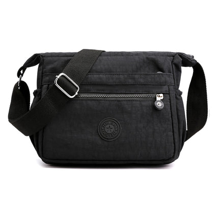 Baigou Supply Women's Nylon Shoulder Bag Casual Lightweight Large Capacity Mom Casual Bag Fashionable All-match Crossbody Bag
