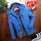 Male-colorful blue / M