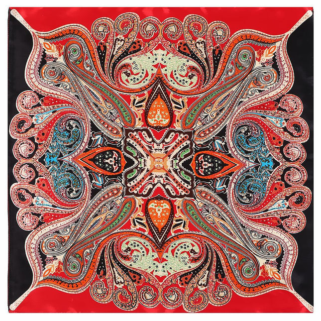60cm Europe and the United States new love color matching cashew pattern ladies small square scarf small scarf scarf scarf wholesale