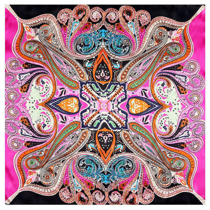 60cm Europe and the United States new love color matching cashew pattern ladies small square scarf small scarf scarf scarf wholesale