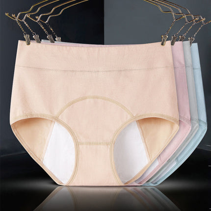 Cotton High Waist Physiological Underwear Cotton Menstrual Anti-side Leakage Physiological Pants Menstrual Anti-leakage Physiological Pants