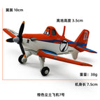 Orange dust aircraft