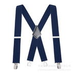 Four clips-navy blue 5.0 * 120cm