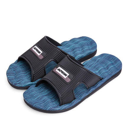 Factory Supplies for All Seasons, Men's Non-Slip Thick-Soled Eva Breathable Massage Large Size Flip-Flops, Hotel Bath Wholesale