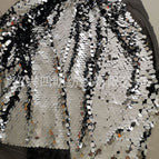 Black background silver