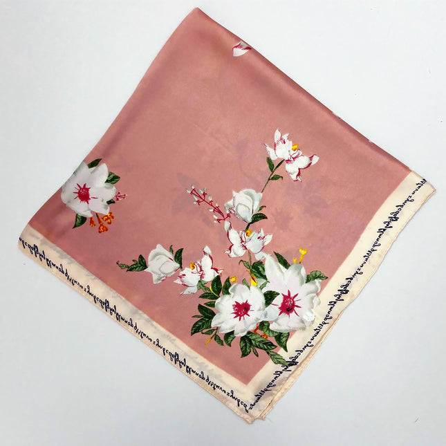 60cm spring new flower fengdan White Peony Women's Small square scarf scarf small scarf scarf scarf wholesale