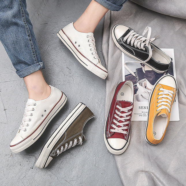 Spring New 1970s Classic Low-top Canvas Shoes Men's Shoes All-match Couple Casual Sneakers Student Cloth Shoes