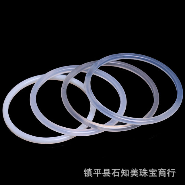 Ice Fine Line Bracelet Women's Jingle Bracelet Chalcedony Agate Bracelet Jade Bracelet Wholesale