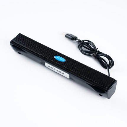 Factory direct supply USB computer small stereo plug and play notebook desktop long speaker mini stereo