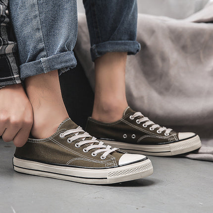 Spring New 1970s Classic Low-top Canvas Shoes Men's Shoes All-match Couple Casual Sneakers Student Cloth Shoes