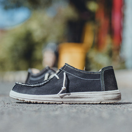 8803 Men's Cloth Shoes Breathable Widened Fat Foot Wide Foot Shoes Men's Fat Foot Wide Fat Casual Shoes Plus Size Canvas Shoes