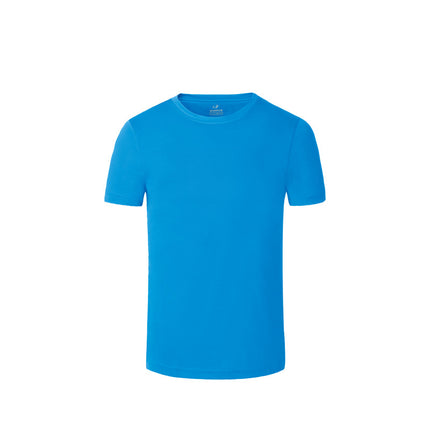 Crewneck class clothes quick-drying culture advertising shirt custom printing solid color activity team clothes short sleeve t-shirt in stock wholesale