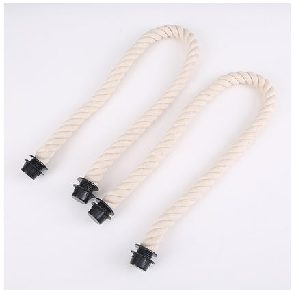 Factory wholesale hemp rope portable belt soft and hard rope bag accessories beach bag variety DIY woven hemp rope bag buckle accessories
