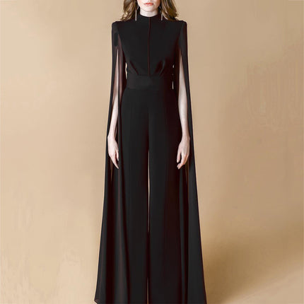 Banquet dress host party cocktail party president domineering Queen fan dress European and American temperament dignified atmosphere