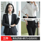 Black Suit Pants Shirt / S