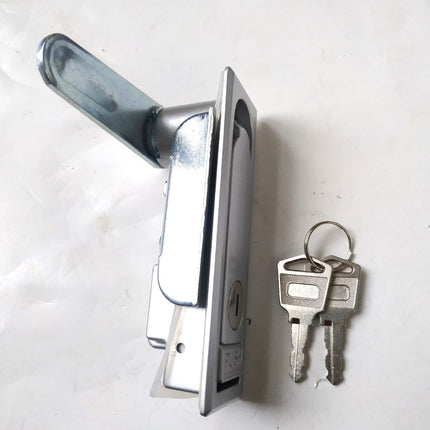 Industrial Cabinet Door Lock, Sturdy Flat Handle Lock, Zinc Alloy Door Lock, Waterproof and Beautiful Flat Lock, Cabinet Lock