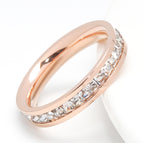single-row drill rose gold / No. 4