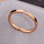 A grain of diamond rose gold / No. 4