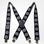 Four clips-black and white printing 5.0 * 120cm