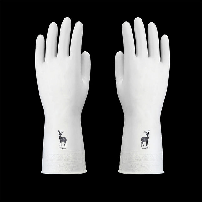 Summer thin gloves dishwashing household gloves transparent white laundry household cleaning plastic PVC gloves manufacturers wholesale