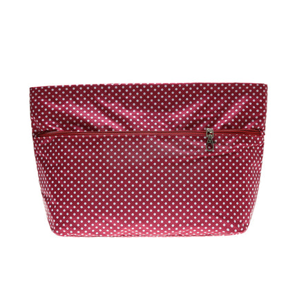 Extra Large Rigid Oxford Cloth Bag Medium Bag Internet Popular Storage Bag Cosmetic Bag Tote Bag Inner Bag Double Zipper