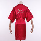 Chief Bridesmaid-Wine Red (Half Sleeve) / M