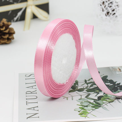 1cm Ribbon Gift Packaging Ribbon Cake Baking Gift Box Ribbon Wedding Decoration Cross-border Ribbon Wholesale