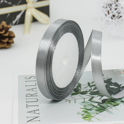 1cm Ribbon Gift Packaging Ribbon Cake Baking Gift Box Ribbon Wedding Decoration Cross-border Ribbon Wholesale