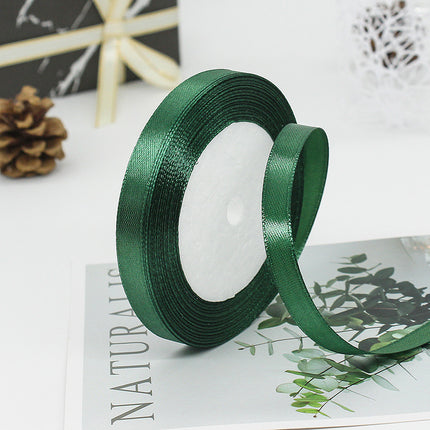 1cm Ribbon Gift Packaging Ribbon Cake Baking Gift Box Ribbon Wedding Decoration Cross-border Ribbon Wholesale