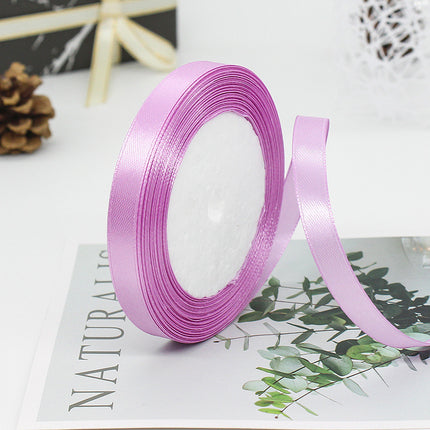 1cm Ribbon Gift Packaging Ribbon Cake Baking Gift Box Ribbon Wedding Decoration Cross-border Ribbon Wholesale