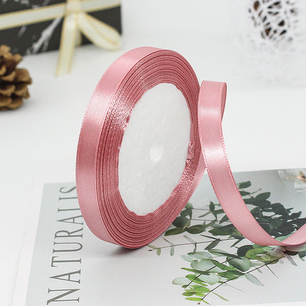 1cm Ribbon Gift Packaging Ribbon Cake Baking Gift Box Ribbon Wedding Decoration Cross-border Ribbon Wholesale