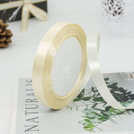 1cm Ribbon Gift Packaging Ribbon Cake Baking Gift Box Ribbon Wedding Decoration Cross-border Ribbon Wholesale