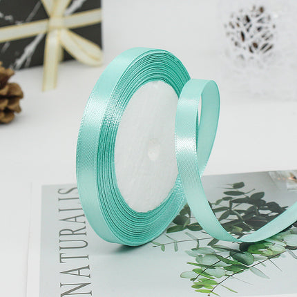 1cm Ribbon Gift Packaging Ribbon Cake Baking Gift Box Ribbon Wedding Decoration Cross-border Ribbon Wholesale