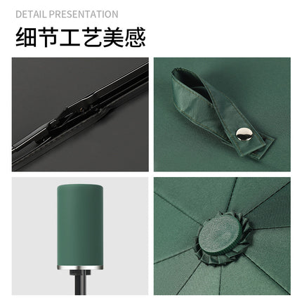 Automatic Umbrella Large Wholesale Sun Protection UV Protection Sun Umbrella Women's Folding Sunny and Rainy Umbrella Customized Advertising
