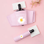Full automatic-GD Daisy-light pink / Vinyl umbrella