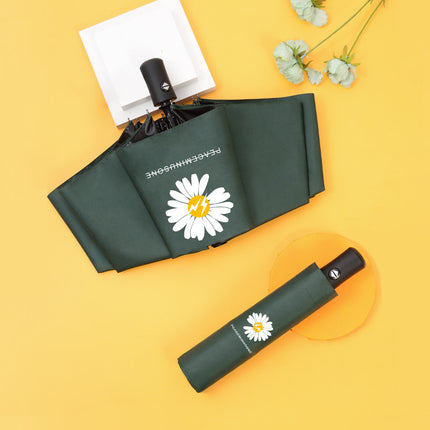 Automatic Umbrella Large Wholesale Sun Protection UV Protection Sun Umbrella Women's Folding Sunny and Rainy Umbrella Customized Advertising