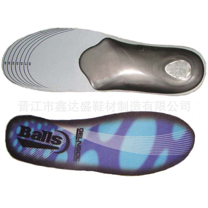 Factory Direct Sales Eva Sweat-Absorbent Breathable Arch Support Insole Basketball Badminton Sports Insole Can Be Cut