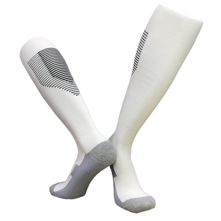 Cross-Border Autumn and Winter Over-The-Knee Towel Bottom Football Socks for Women and Men Breathable Children's Warm Stockings Sports Socks Wholesale