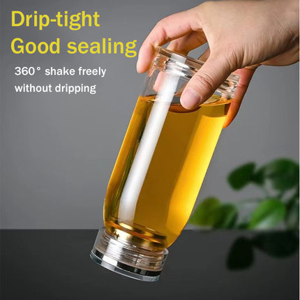 Borosilicate Anti-crack Glass Tea Cup Large Capacity Transparent Thickened Glass Tea Water Bottle High Borosilicate Glass Cup