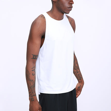 Summer Quick Dry Men's Sports Vest Loose Outdoor Running Basketball Sleeveless Fitness Vest Top