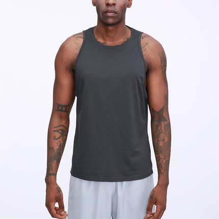 Summer Quick Dry Men's Sports Vest Loose Outdoor Running Basketball Sleeveless Fitness Vest Top