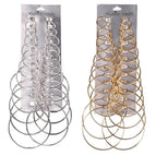 12 pairs set / Gold
