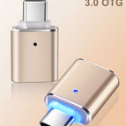 Gold / Type-C to USB 3.0 with Light