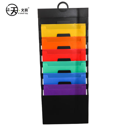 Wall-mounted organ bag special examination paper storage bag for students multi-layer classification examination paper storage book A4 data file bag