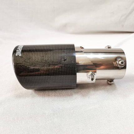 Carbon Fiber Tail Throat Car Exhaust Tail Pipe Lower Bend Multi-Directional Adjustable Curved Tail Throat Scorpio Ak Standard Tail Pipe